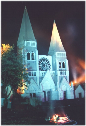 Cathédrale de nuit