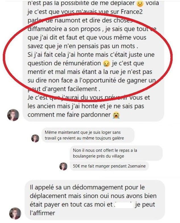 Témoignage en prison