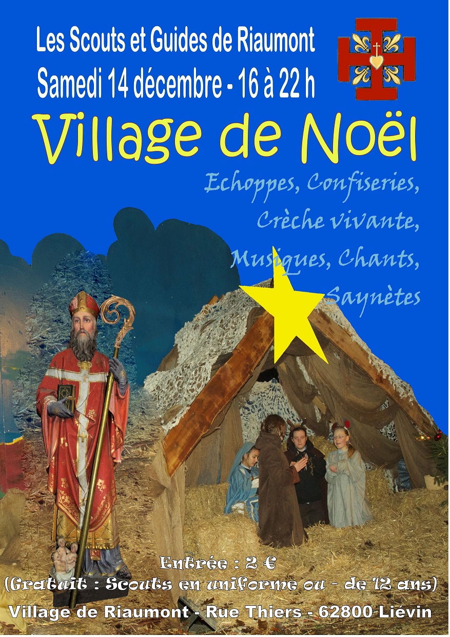 Village de Noël 2019 à Riaumont